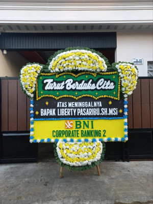 Papan Bunga Duka di Janah Jari