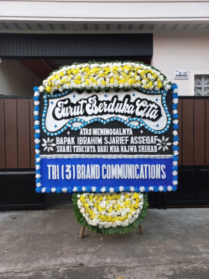 Papan Bunga Duka di Janah Jari